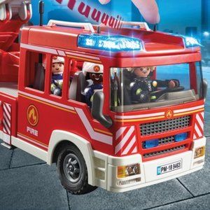 Playmobile Fire Ladder Unit - Brand New